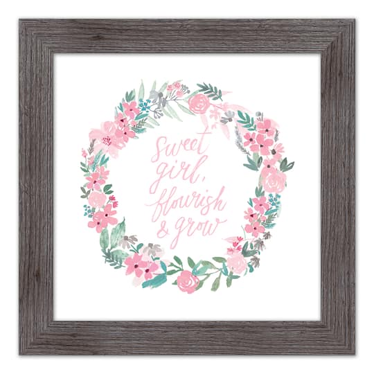 Flourish and Grow Western Framed Print